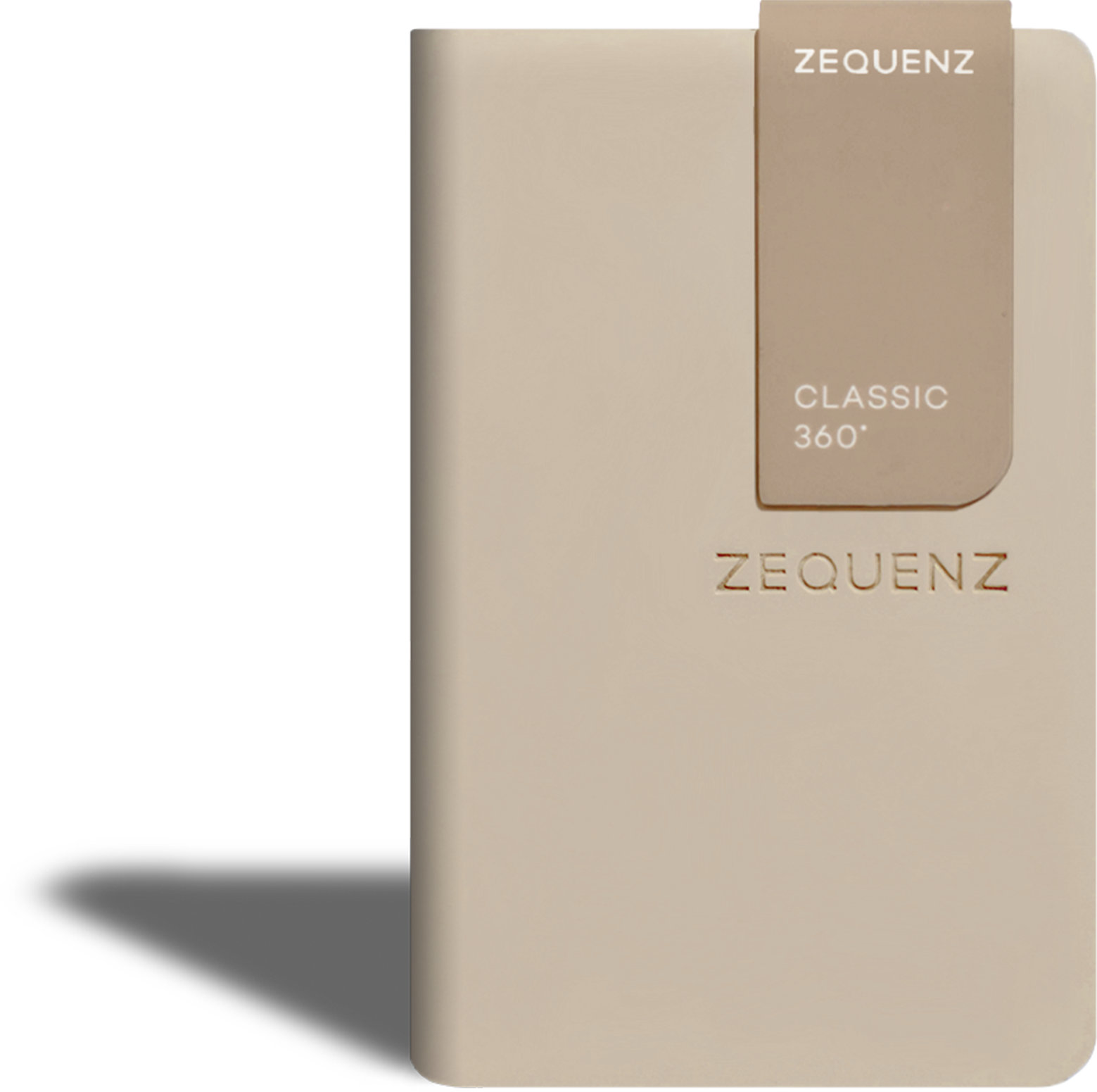 Zequenz The Color Notizbuch A7 Taupe Braun
