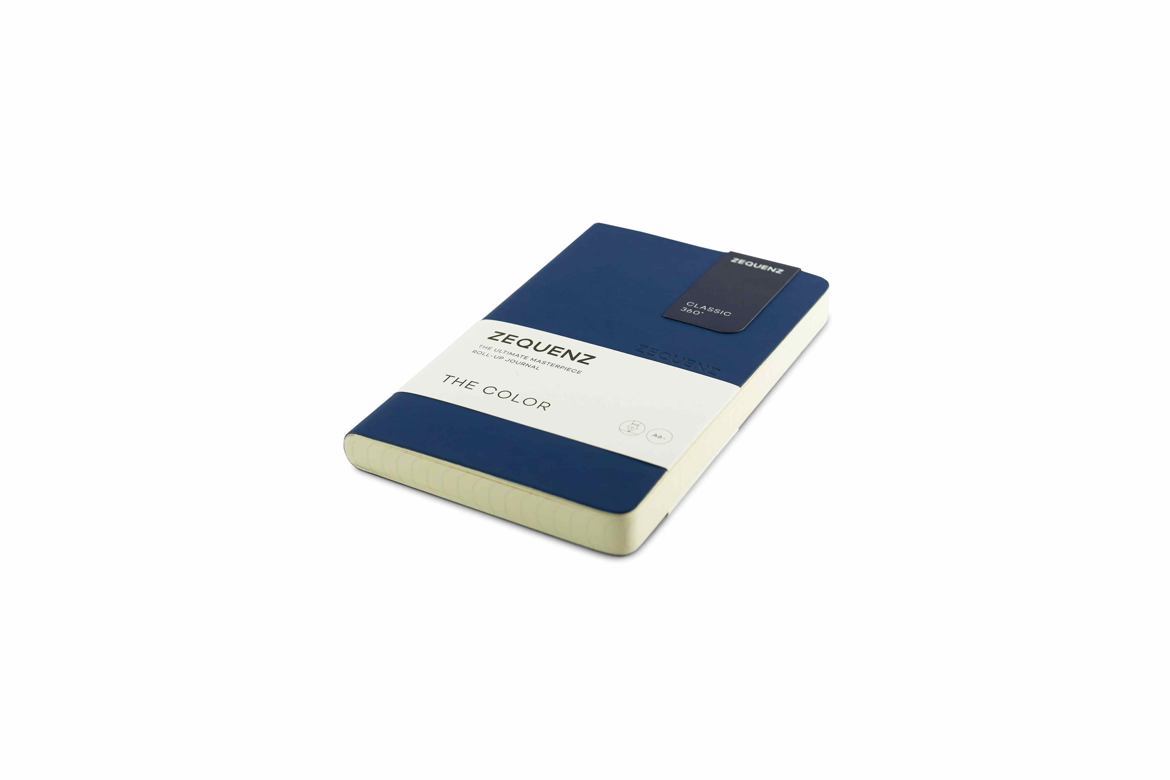 Zequenz-notebook-The-Color-A6-Dark-Navy-blue Zequenz The Color Notizbuch A6- Dunkles Marineblau