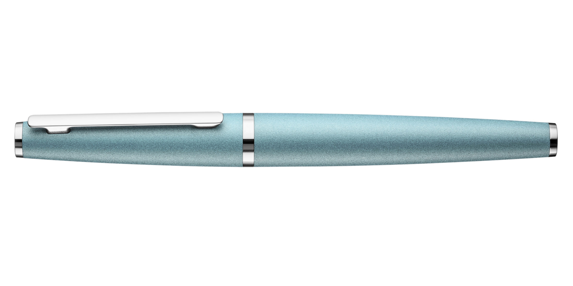 Otto Hutt Design 06 fountain pen arctic blue closed