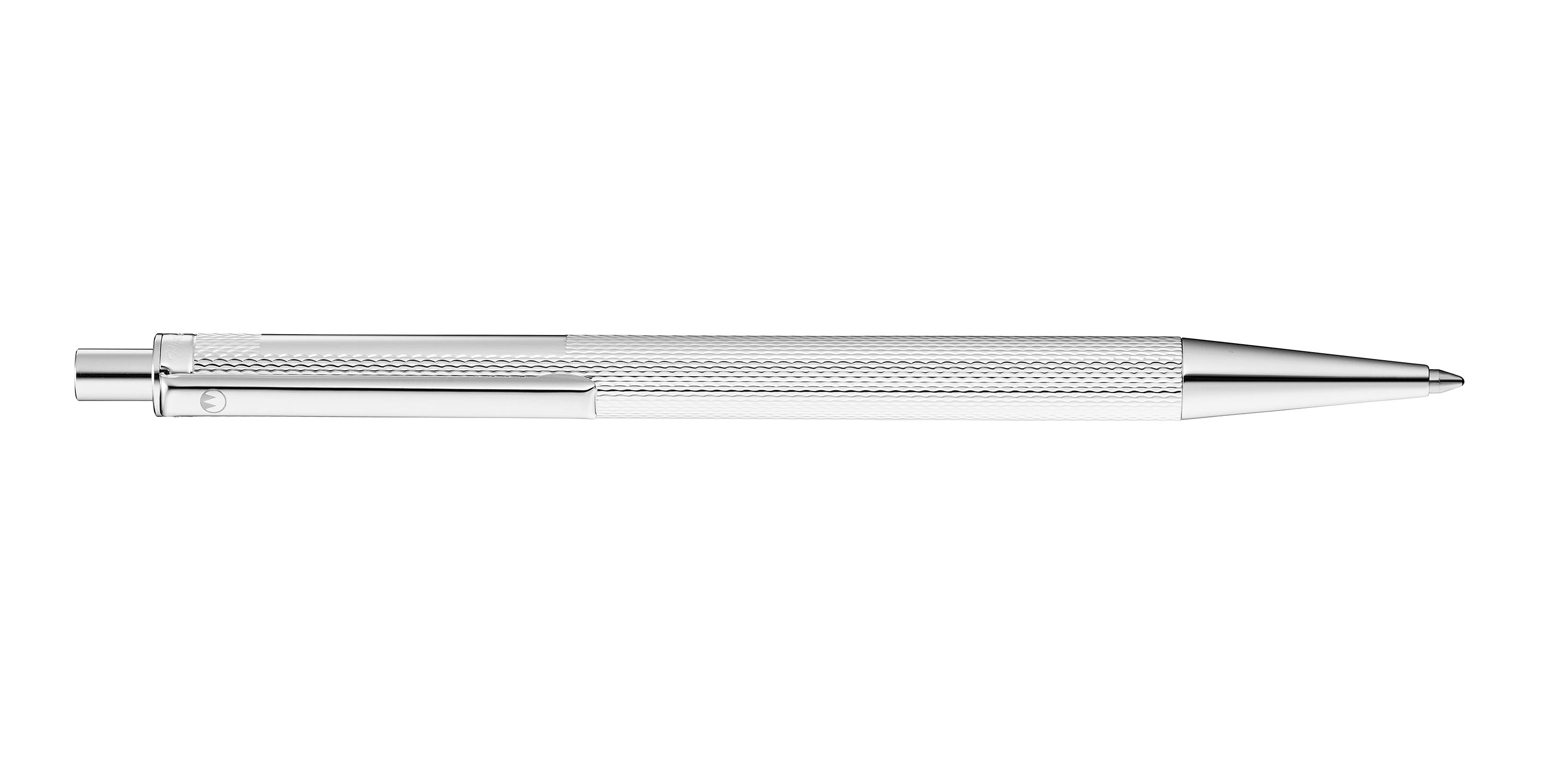 Waldmann-Eco-Kugelschreiber-Silber-Korn-ballpen-silver-korn Waldmann Eco Druckbleistift Korn-Design Silber