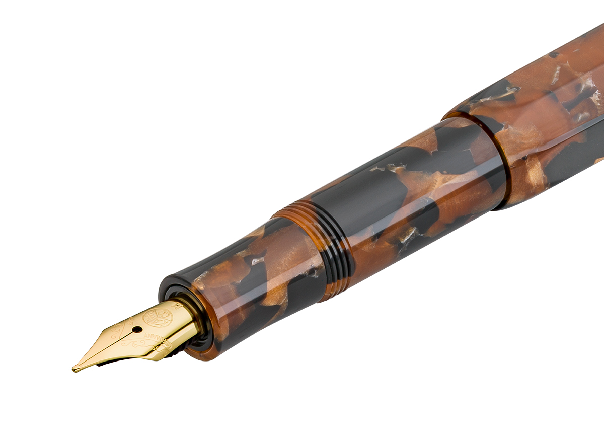 Kaweco_Art_Sport_FP_HickoryBrown_Detail_Front_Web Kaweco Art Sport Füllhalter Hickory Brown