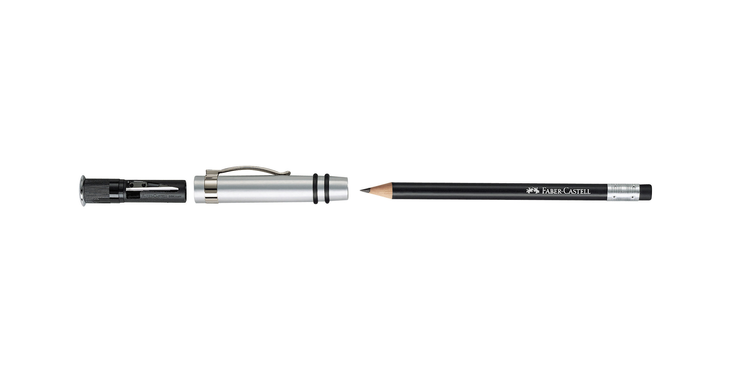 Faber-Castell Perfekter Bleistift Design Schwarz Detail