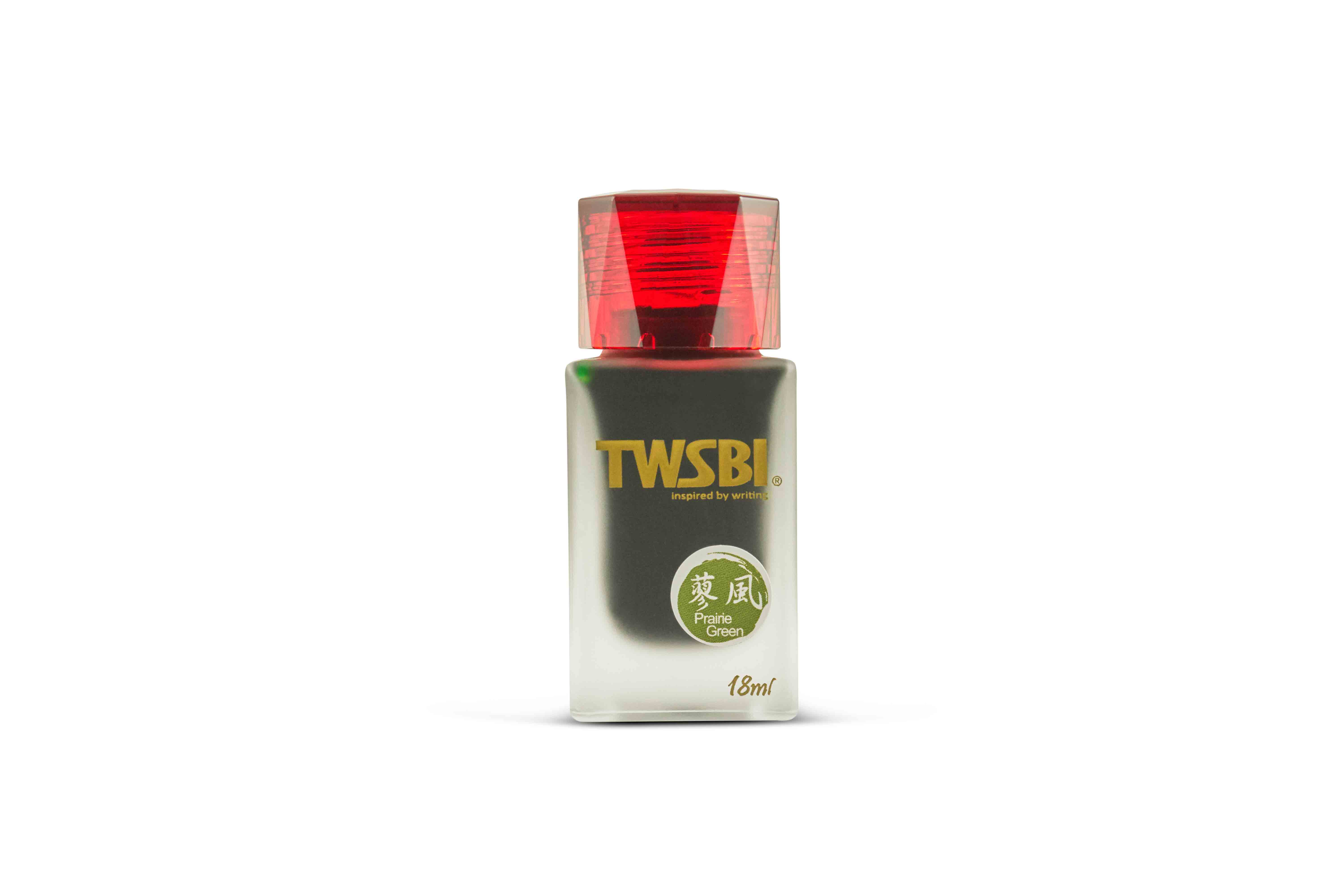 TWSBI-1791-ink-bottle-prairie-green TWSBI 1791 Tintenglas Prärie Grün 18 ml. Limitierte Serie