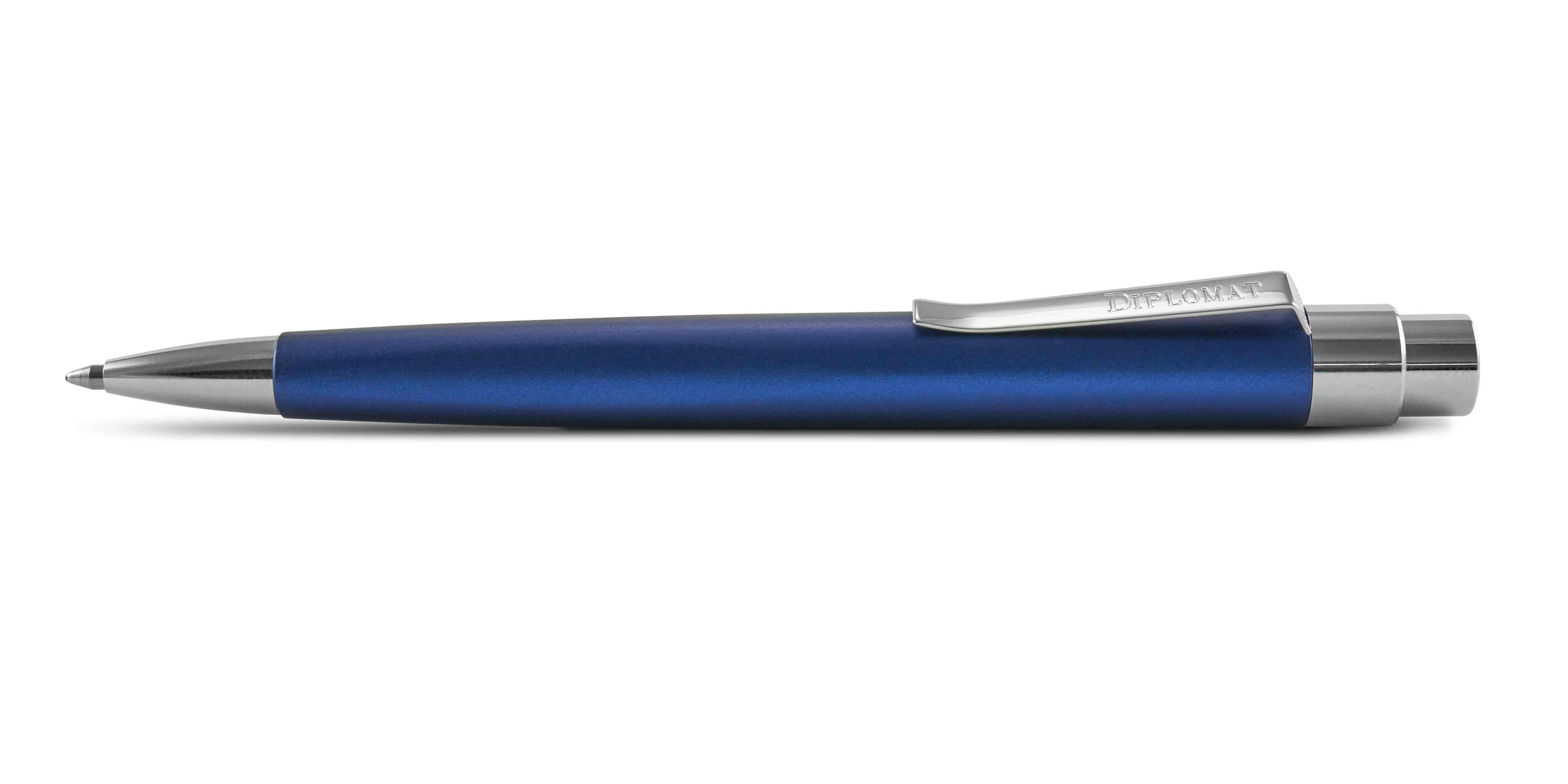 Diplomat-Magnum-Kugelschreiber-Indigo-Blau-ballpen-indigo-blue Diplomat Magnum ballpen Indigo blue
