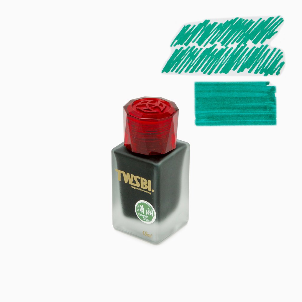 TWSBI 1791 Tintenglas Smaragd Grün 18 ml