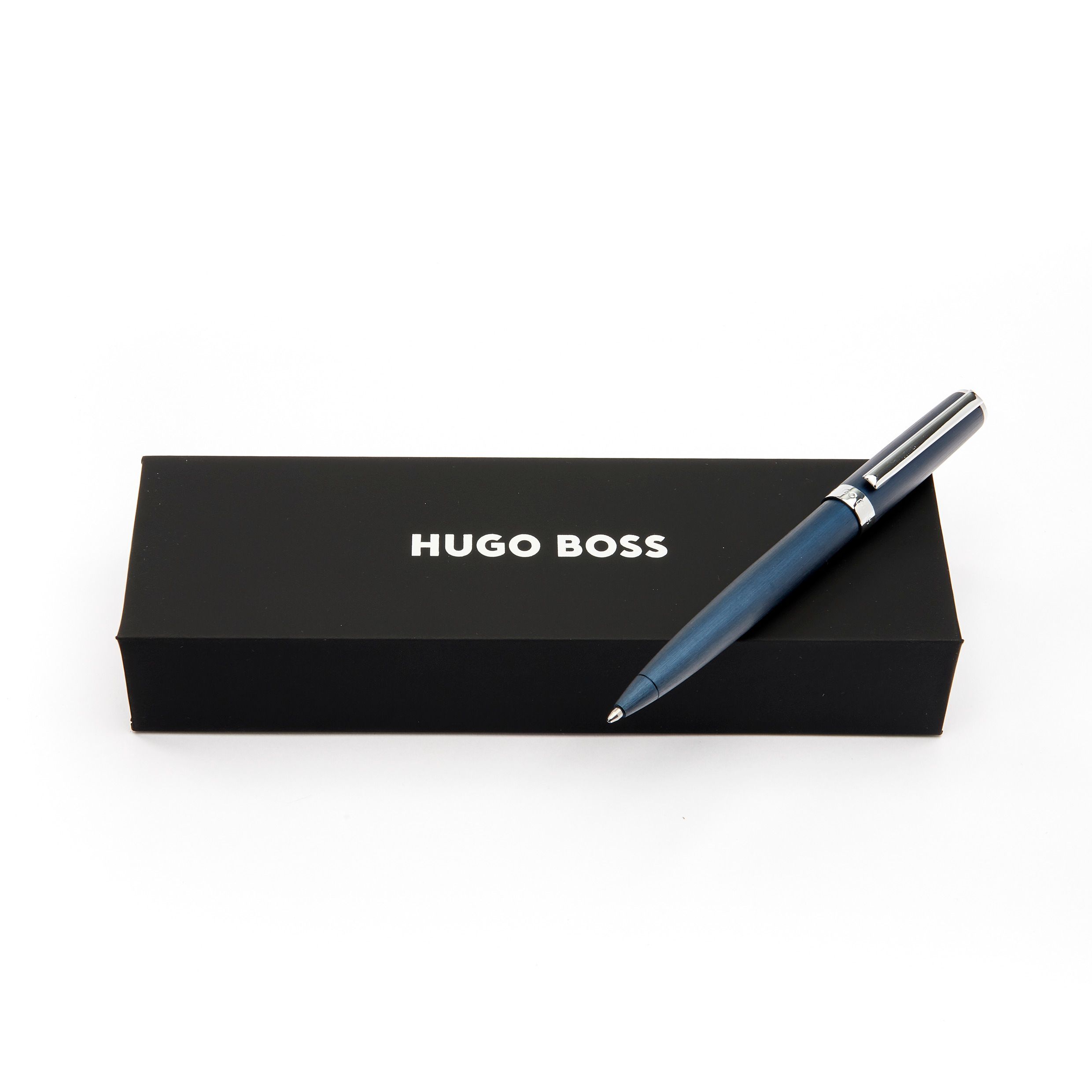 HSK4414N_E-2 Hugo Boss Kugelschreiber Gear Brushed Navy