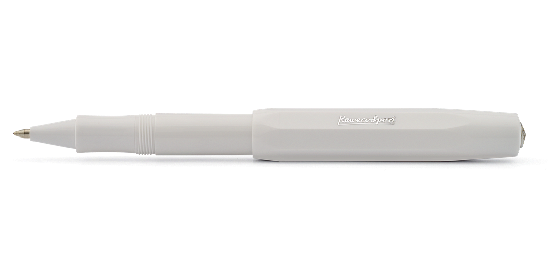 Kaweco_SKYLINE_Weiss_Rollerball_Schatten Kaweco SKYLINE Sport Rollerball Weiß