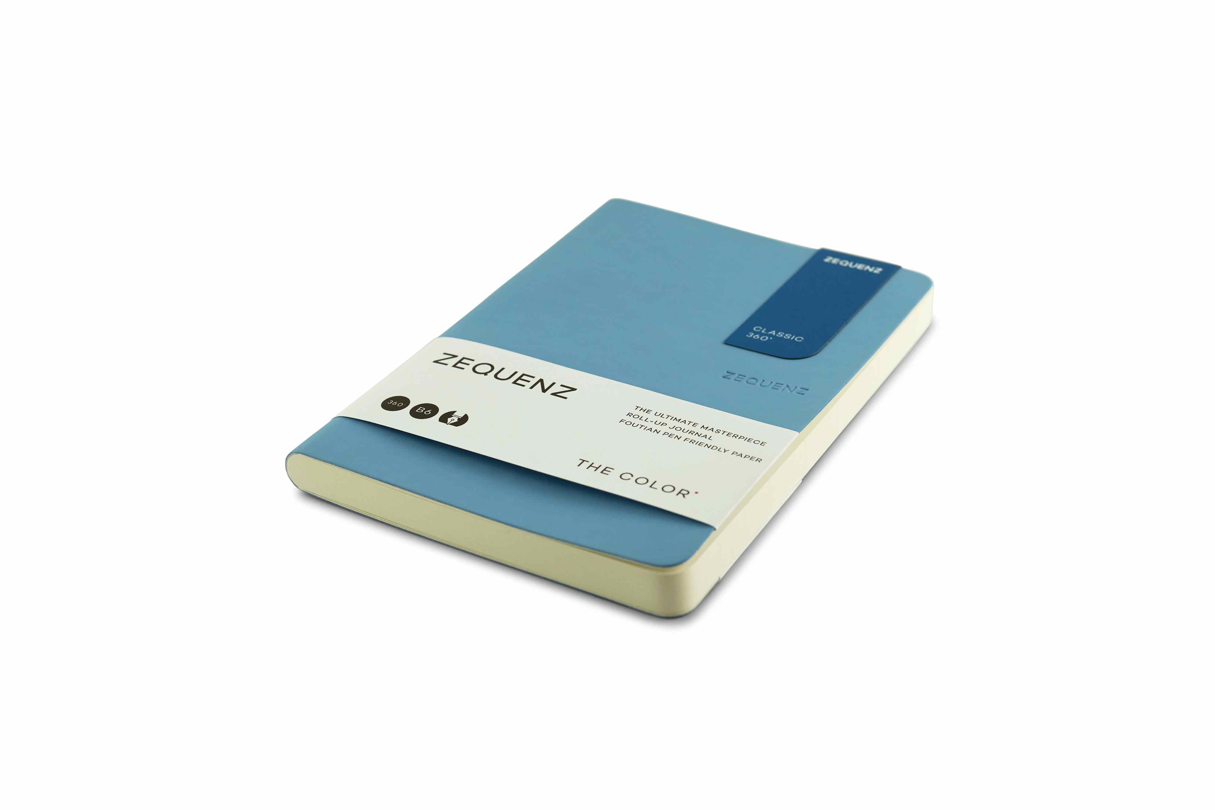 Zequenz The Color Notizbuch B6 Hellblau