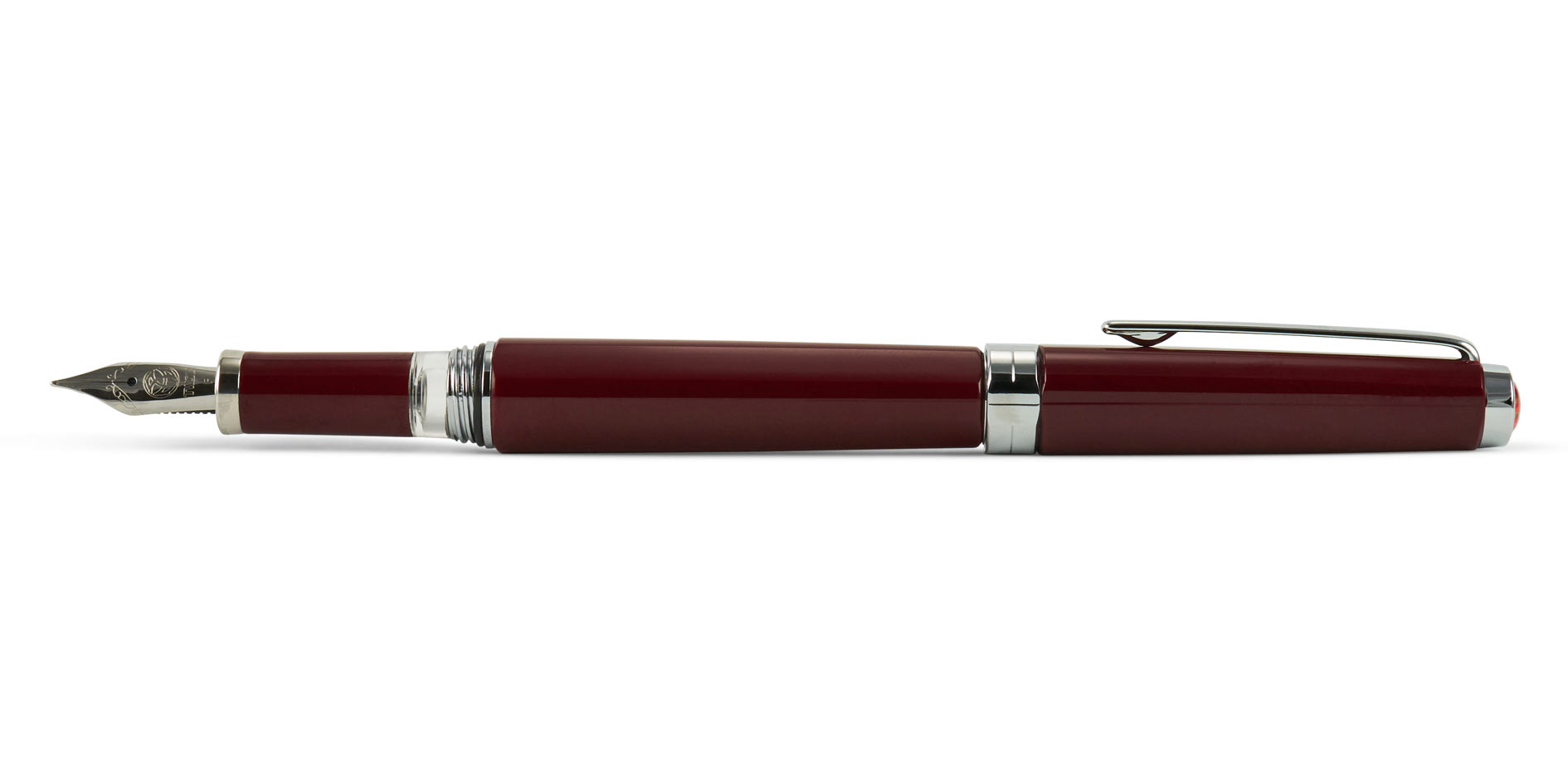 TWSBI-Classic-piston-fountain-pen-bordeaux-posted TWSBI Classic piston fountain pen burgundy
