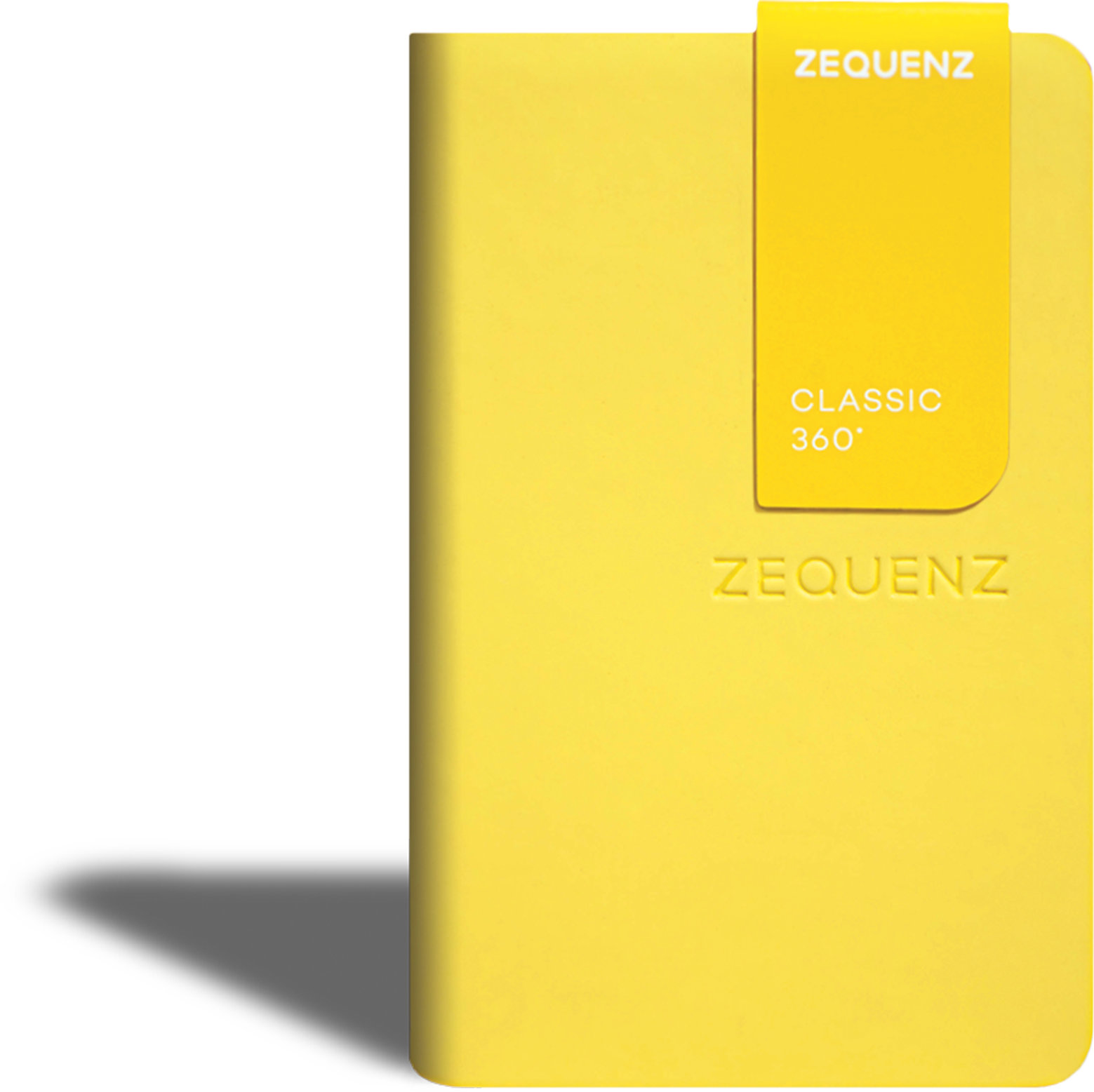 Zequenz The Color Notizbuch A7 Senfgelb