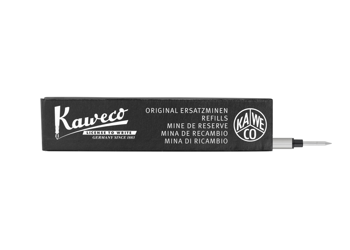 Kaweco_Euro_Rollerball_Refill_Pack_Black_0-4_web Kaweco Rollerball Mine EURO 0.4 mm Schwarz