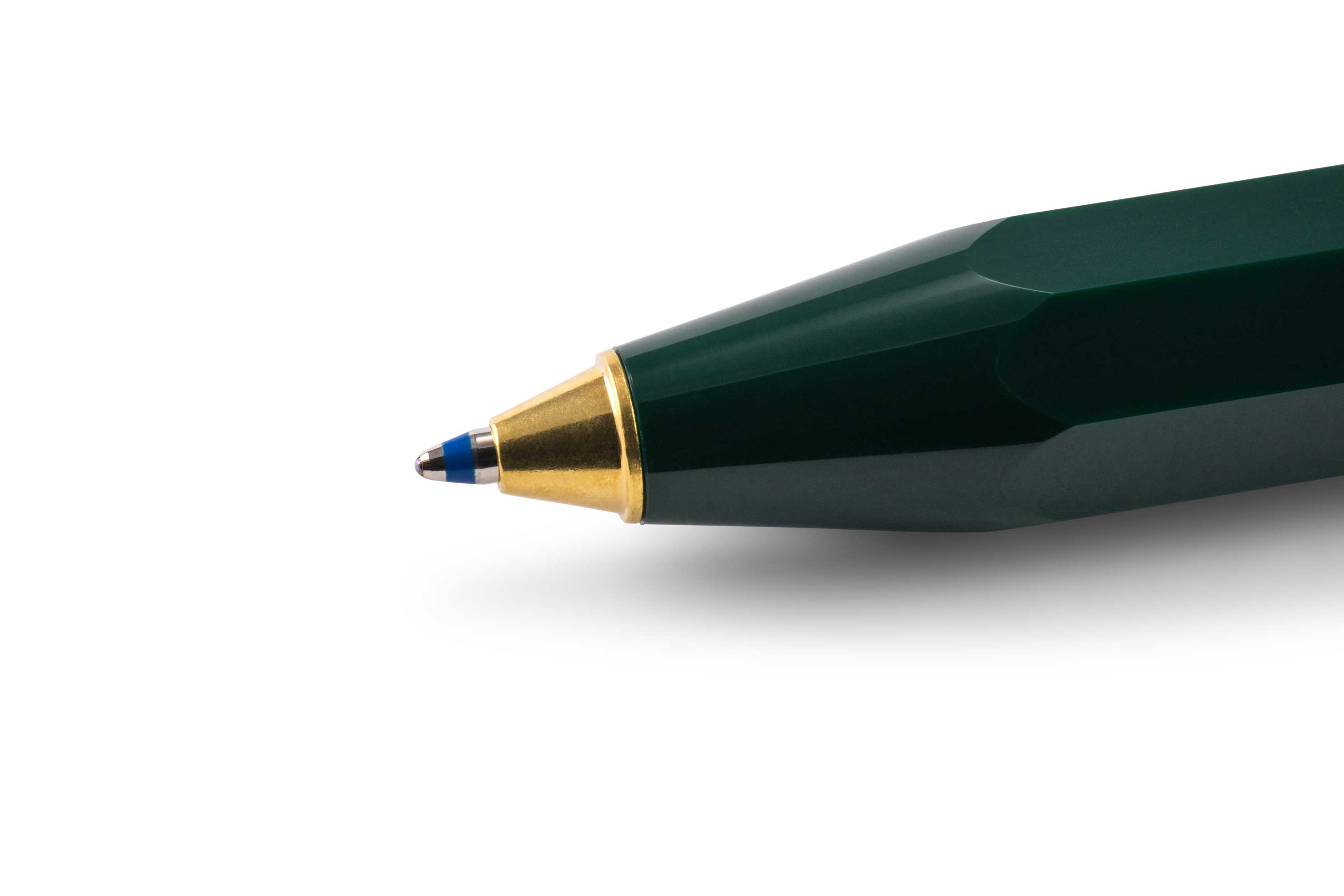 Kaweco-Details-CLASSIC-Sport-Gr-n-Kugelschreiber Kaweco CLASSIC Sport ballpen green detail front
