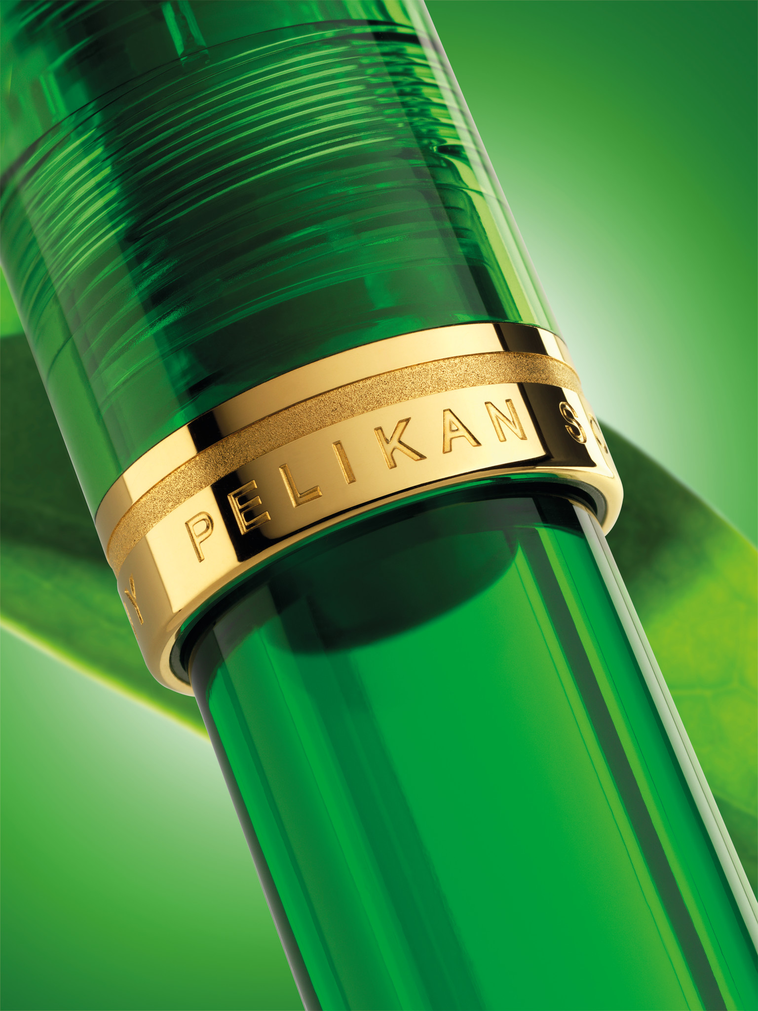 Pelikan Kolbenfüllhalter Souverän M1000 Renaissance Braun im Etui