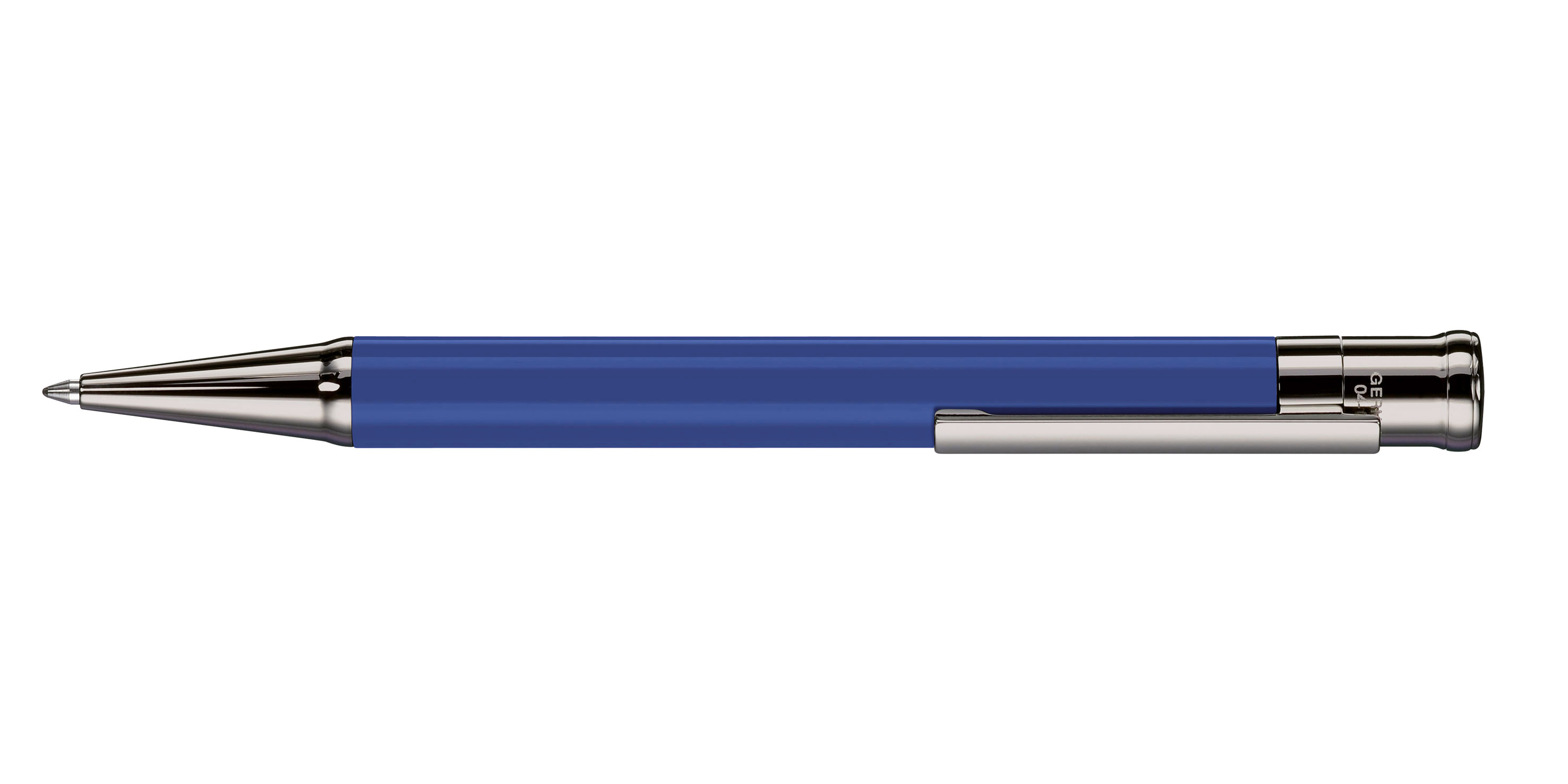 Otto Hutt Entwurf 04 Kugelschreiber Kornblumenblau glänzend