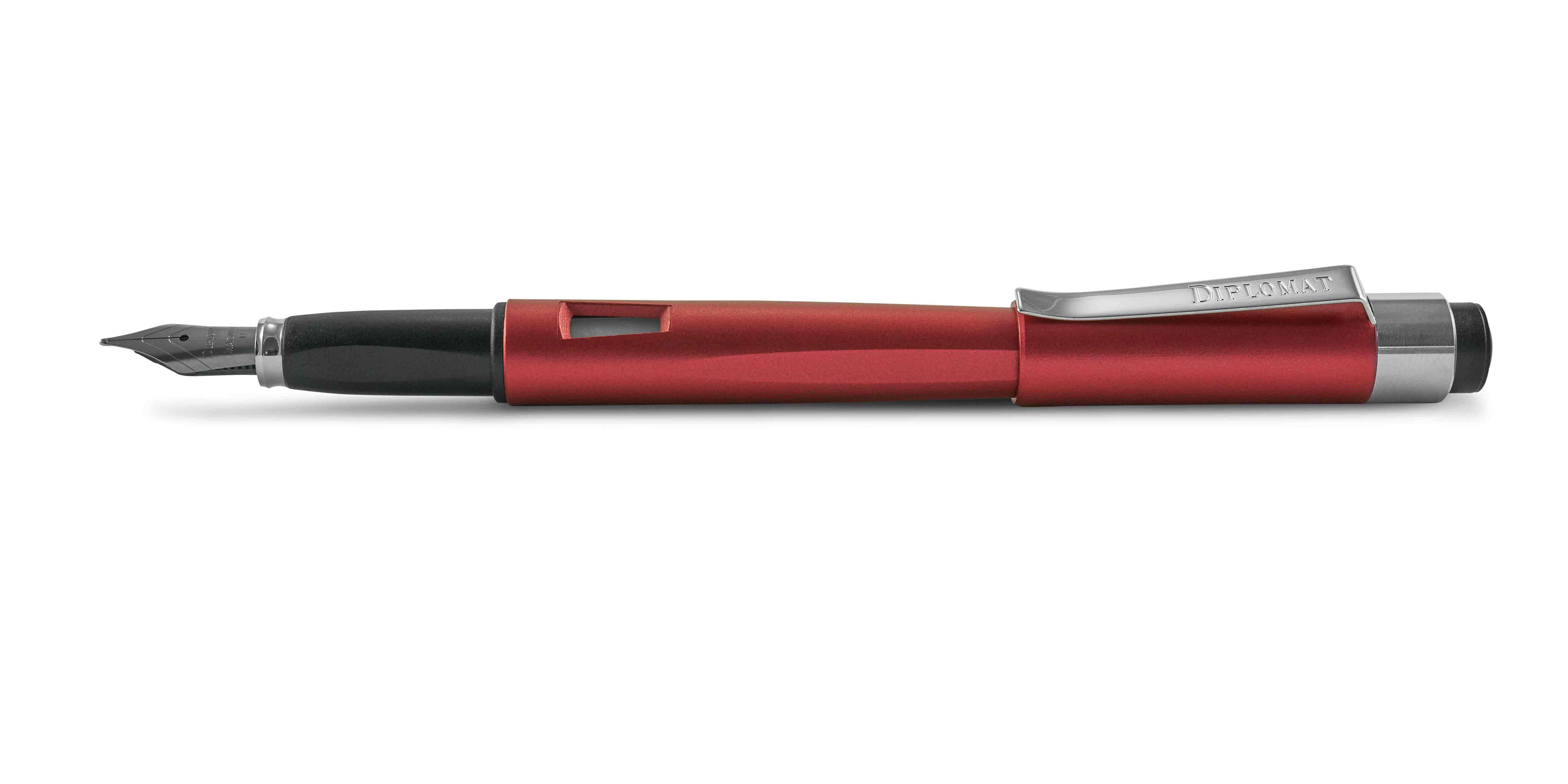 Diplomat-Magnum-F-llhalter-Feuerrot-fountain-pen-burned-red Diplomat Magnum Füllhalter Feuerrot