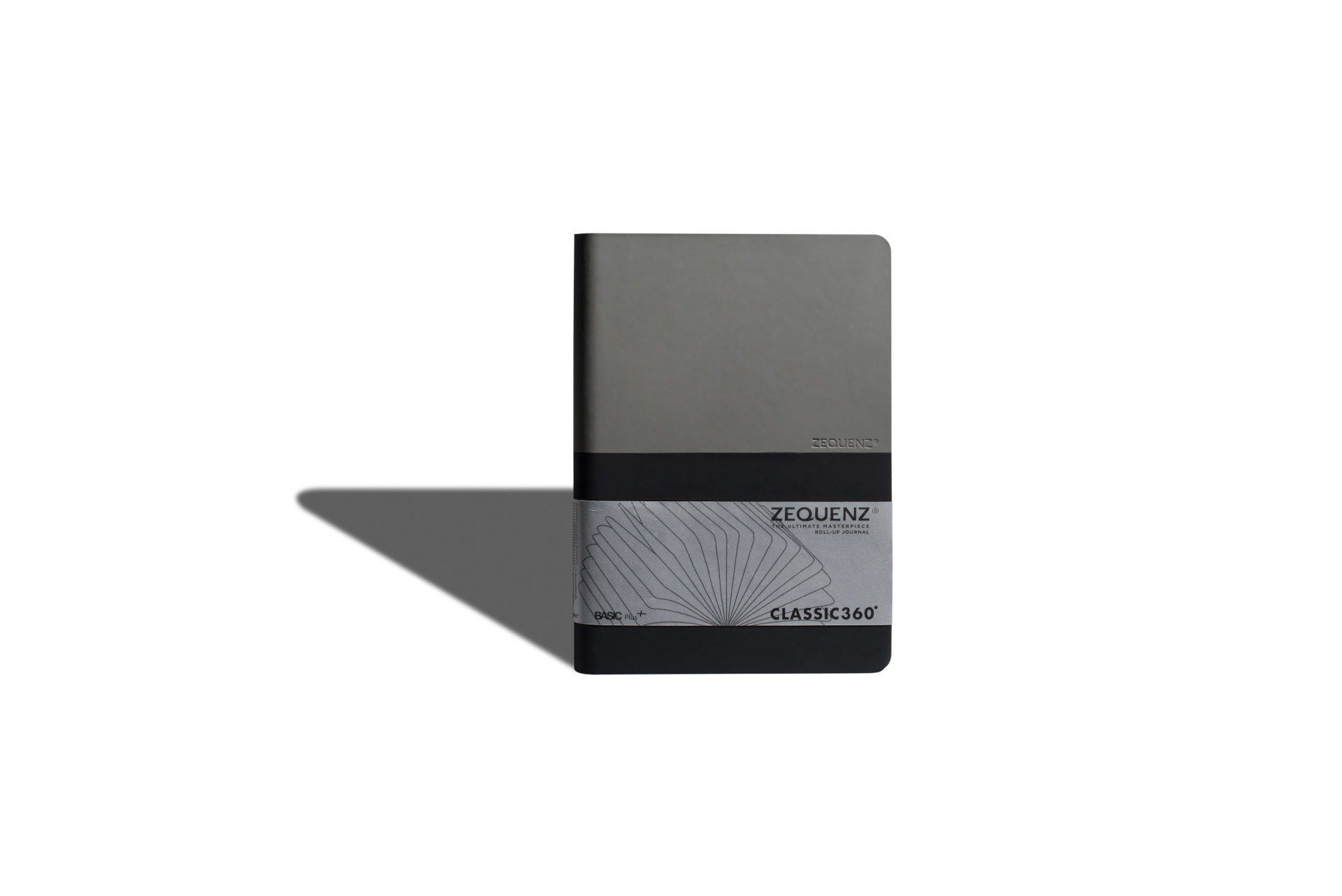 Zequenz_catalog-A5-2-_edition Zequenz Basic Plus 360 Notizbuch A5 Grau Schwarz