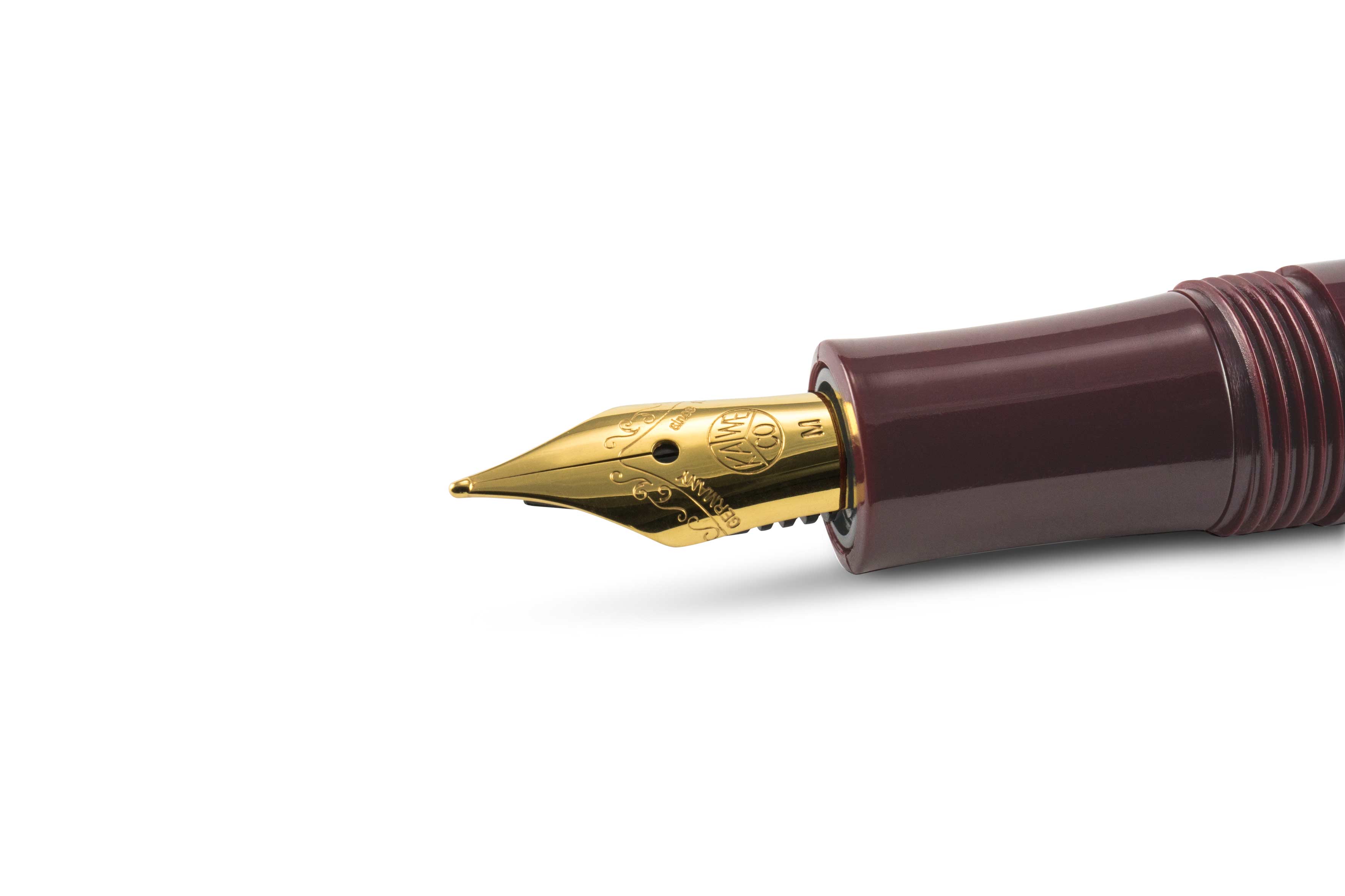 Kaweco-Details-CLASSIC-Sport-Bordeaux-M Kaweco CLASSIC Sport Füllhalter Bordeaux | Medium vergoldet