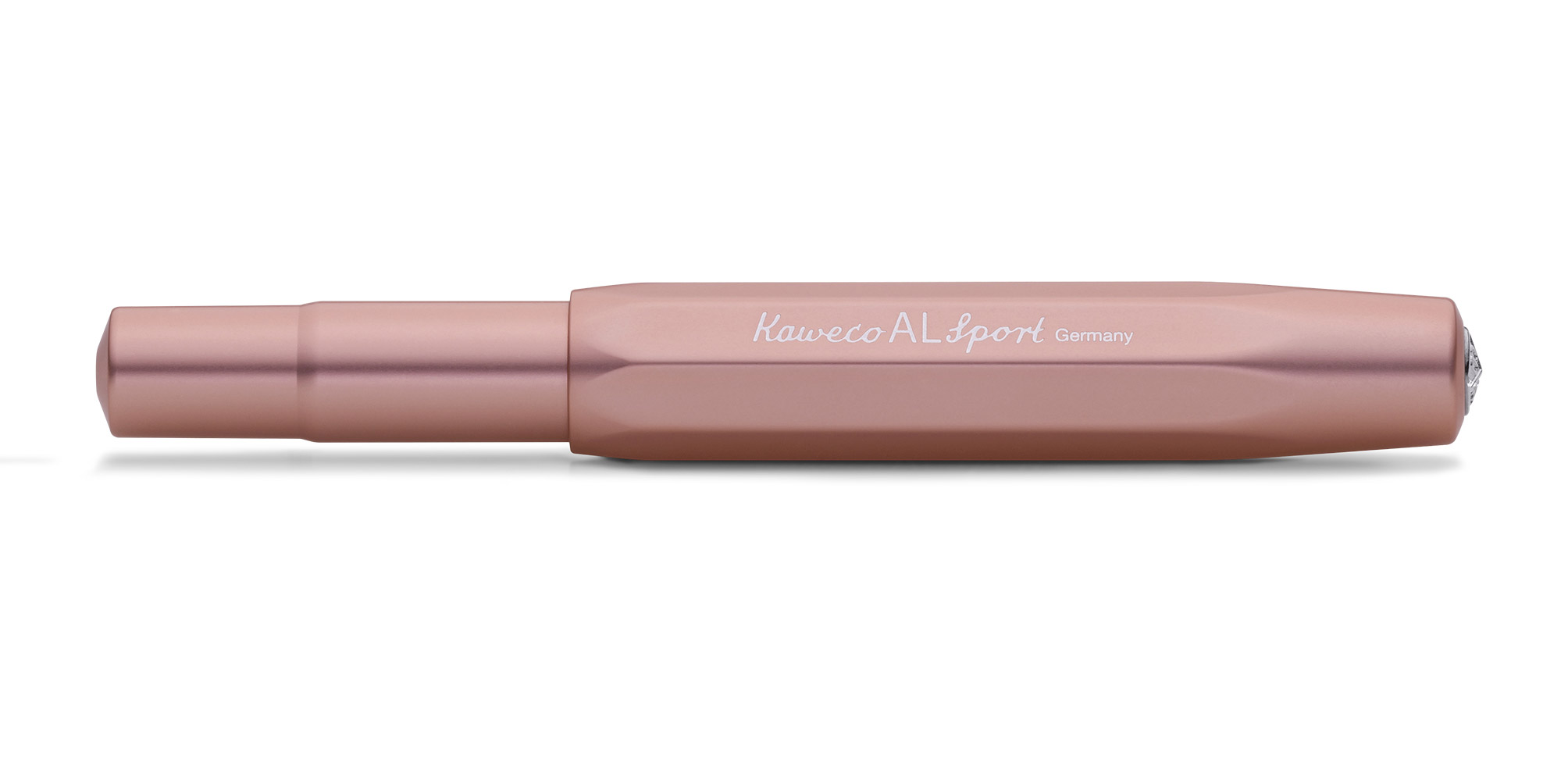 Kaweco AL Sport Füllhalter Rosegold | Medium Stahl blank
