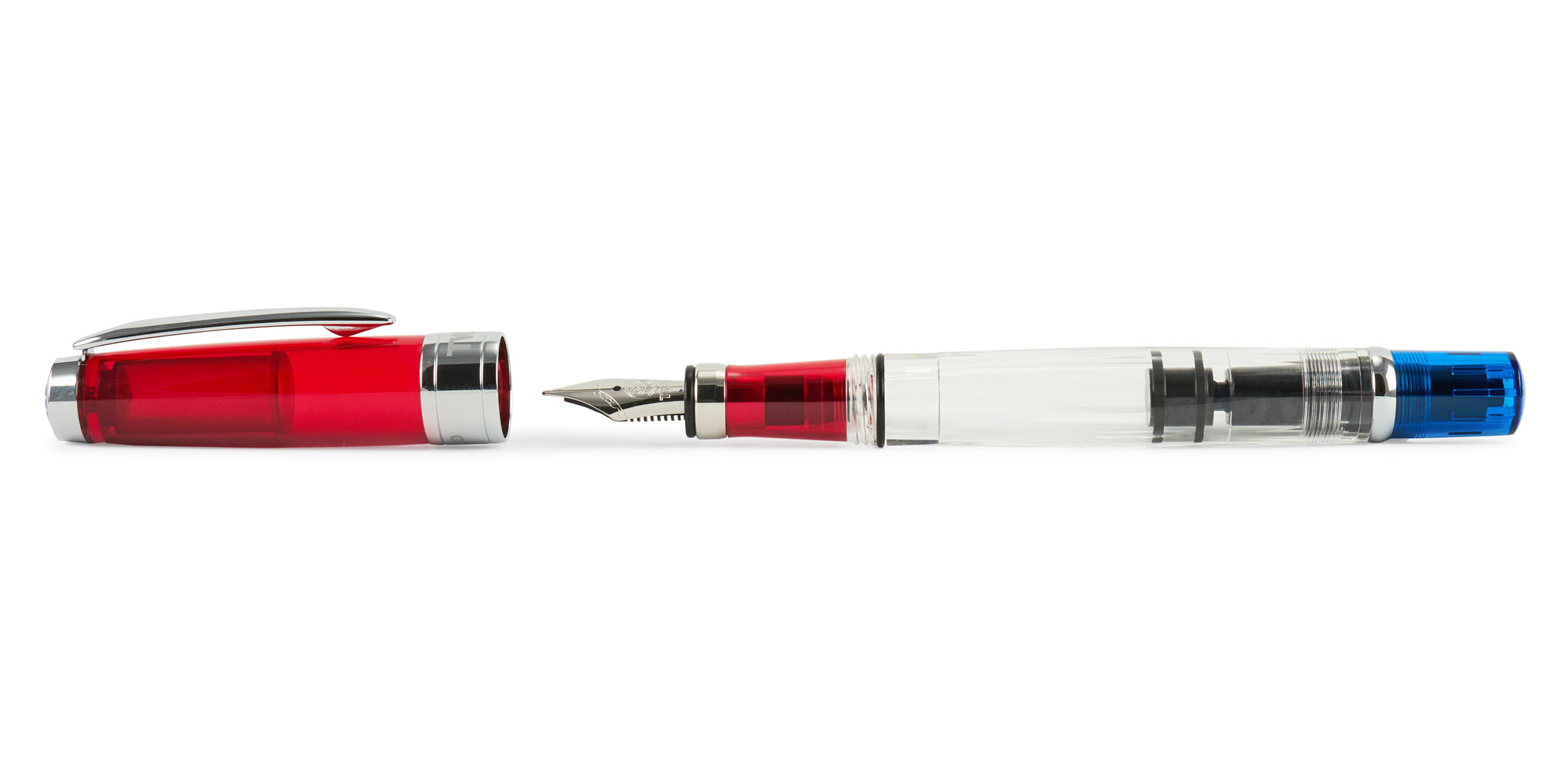 TWSBI-Diamond-580-piston-fountain-pen-red-blue TWSBI Diamond 580 piston fountain pen RB