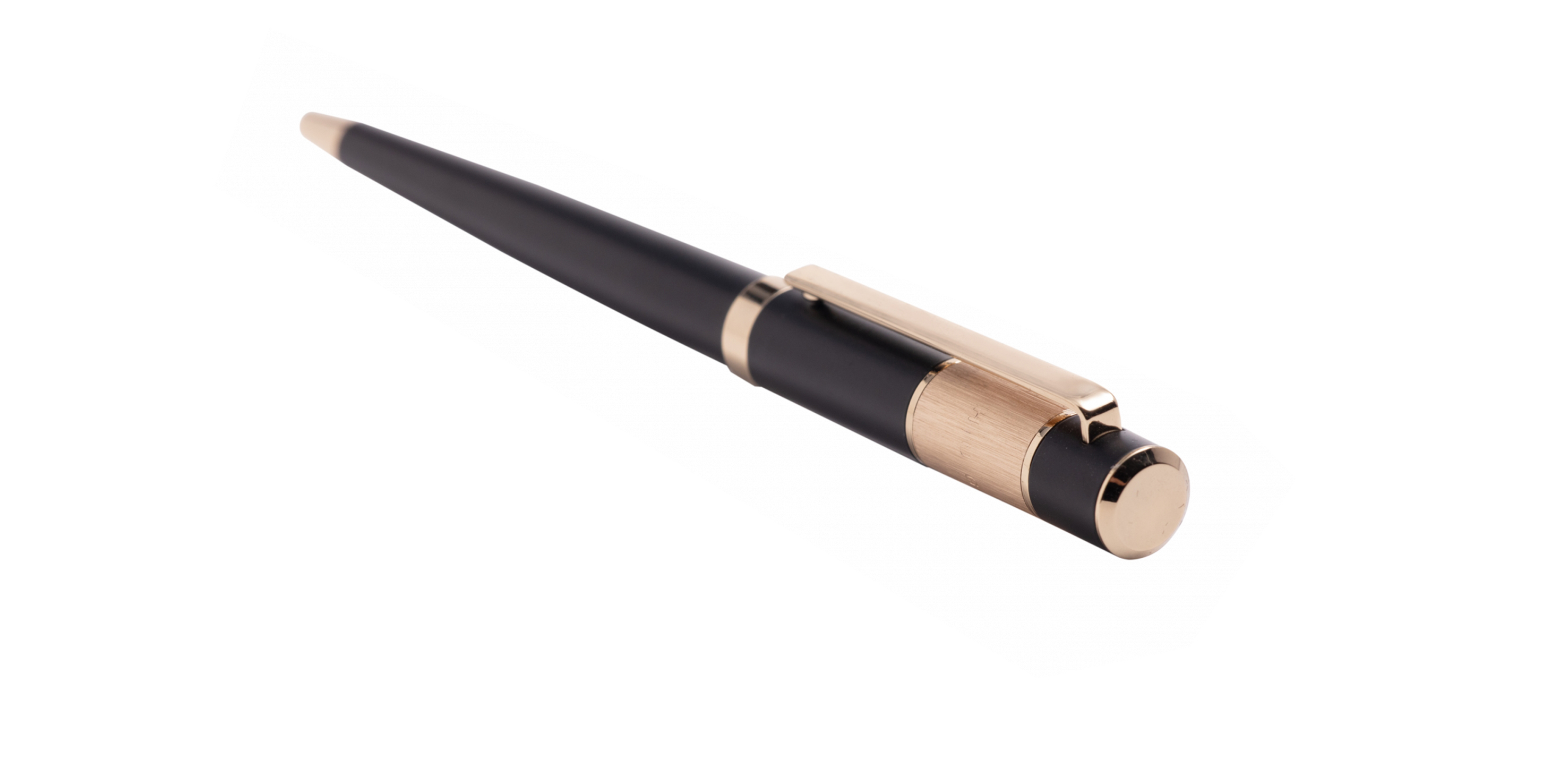 Hugo-Boss-Vivid-Black-Kugelschreiber-ballpen_Diagonal Hugo Boss RIBBON Kugelschreiber Vivid Black