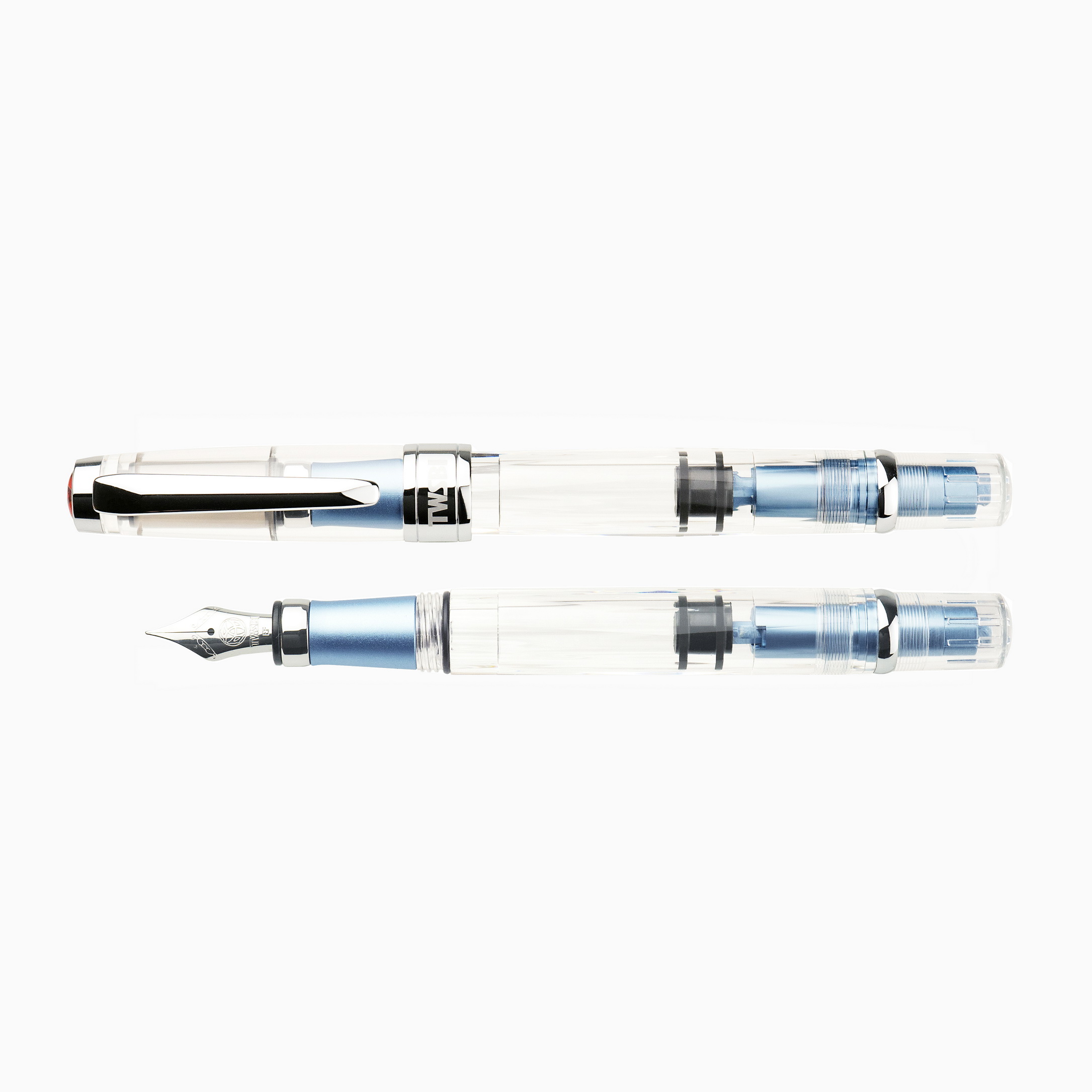 TWSBI Diamond 580AL Kolbenfüllhalter Iceberg