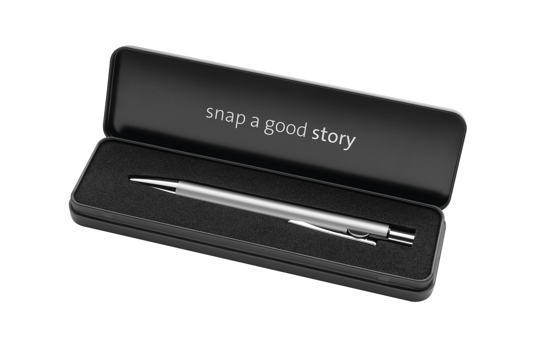 Pelikan SNAP Kugelschreiber K10 Silber in Metall-Etui