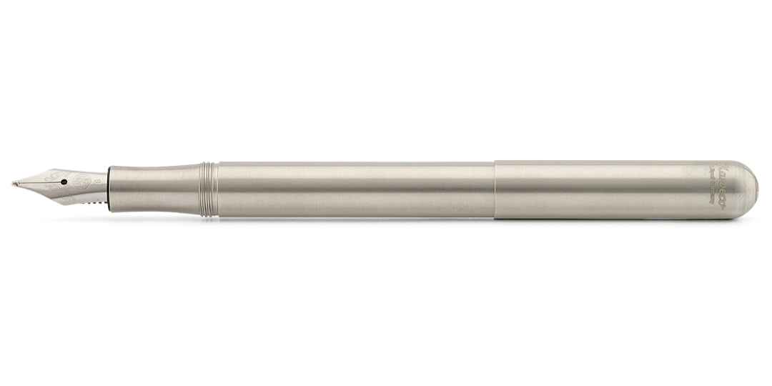 Kaweco_LILIPUT_Edelstahl_Fuellhalter Kaweco LILIPUT Füllhalter Edelstahl Kalligrafie