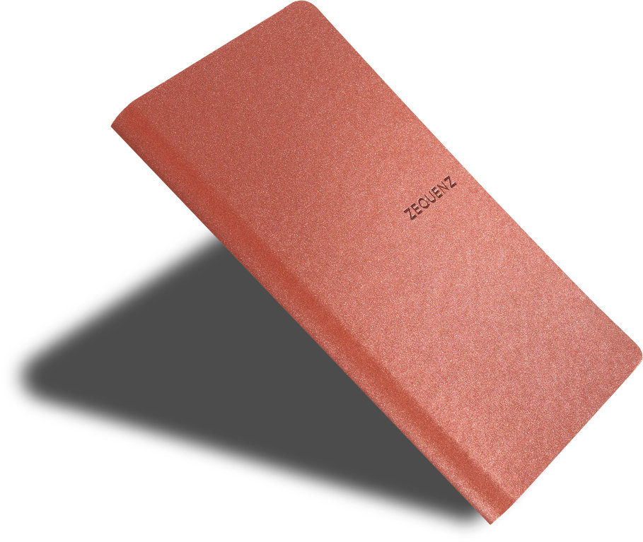 Zequenz Galaxy 360 Notizbuch B6 Slim Star Flame 10 x 17,8 cm