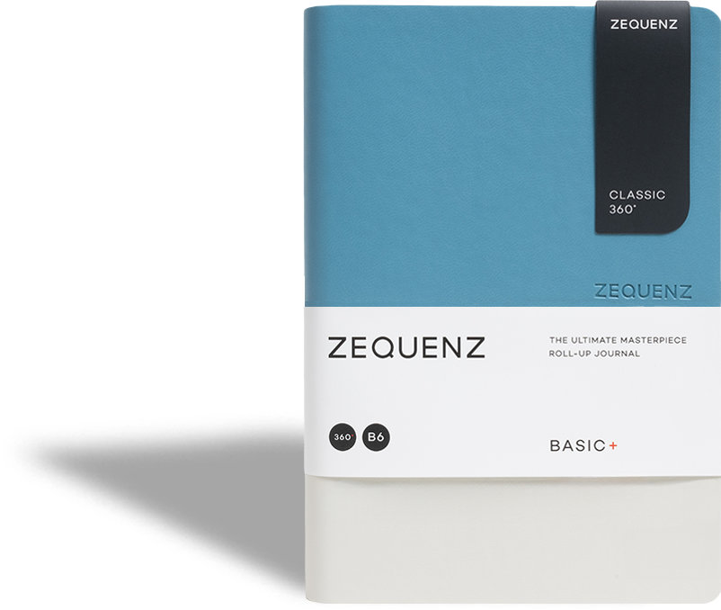 Zequenz Basic Plus Notizbuch B6 Arctic Sky