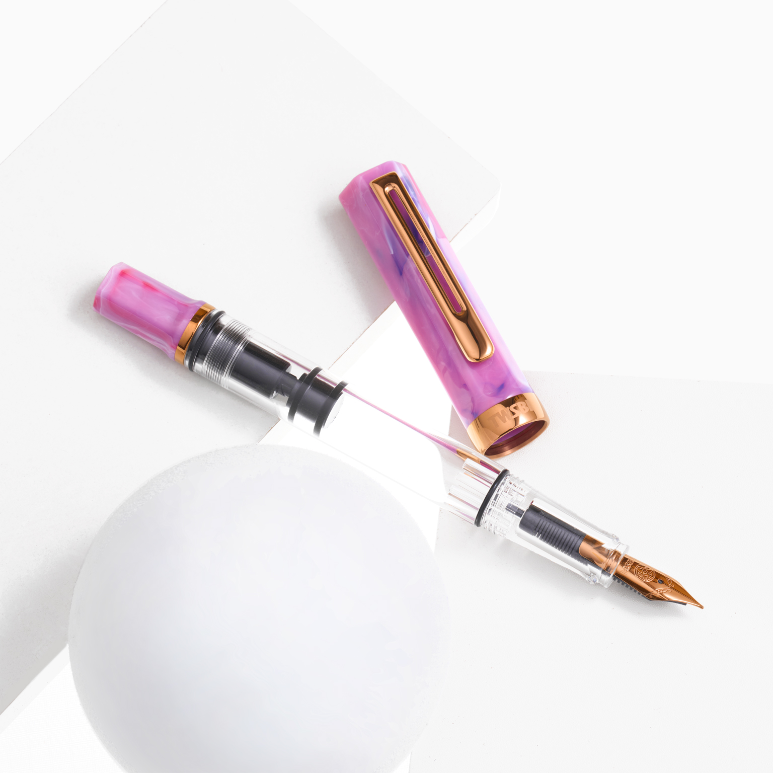 TWSBI ECO Fluorite Purple Bronze Füllfederhalter