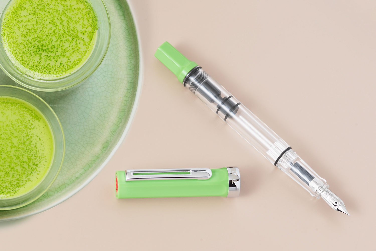 TWSBI ECO Matcha Green Kolbenfüllhalter
