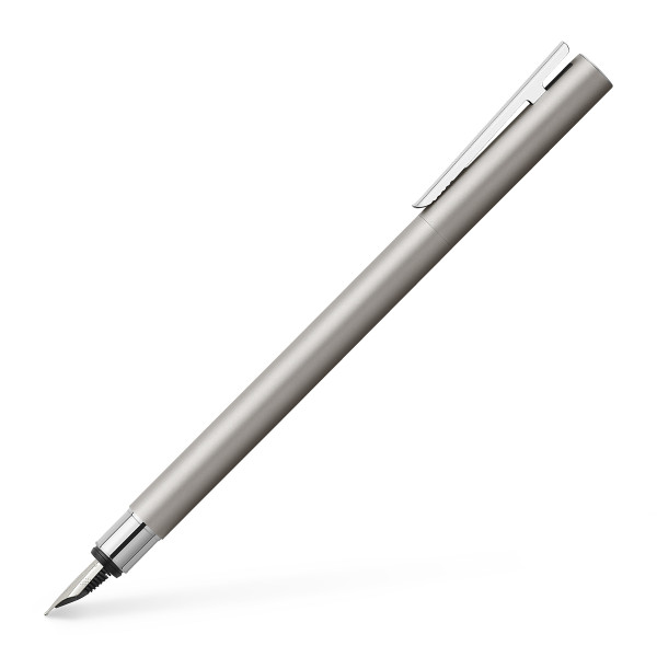 Faber-Castell Füllhalter Neo Slim Edelstahl matt