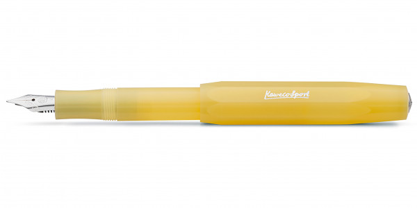 Kaweco FROSTED Sport fountain pen Sweet Banana