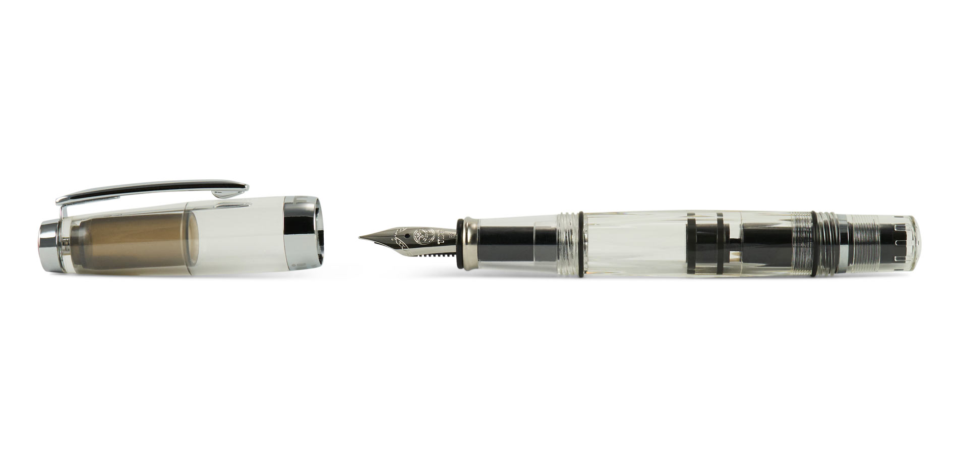 TWSBI Diamond Mini piston fountain pen clear