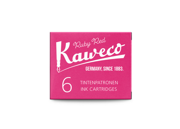Kaweco ink cartridges ruby red