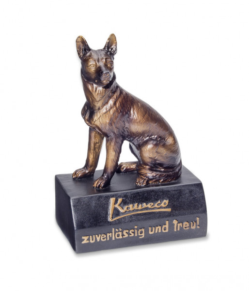 Kaweco Schäferhund Mini Schreibtisch Dekoration