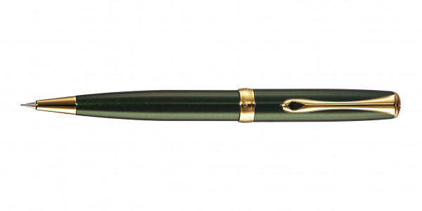 Diplomat Excellence A2 twist pencil evergreen gold