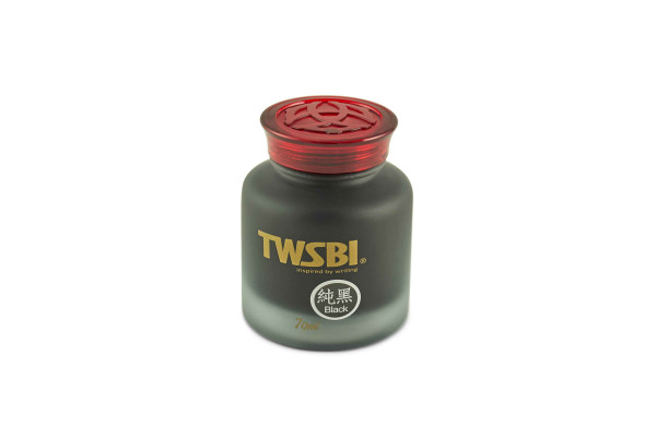 TWSBI Tintenglas Schwarz 70 ml