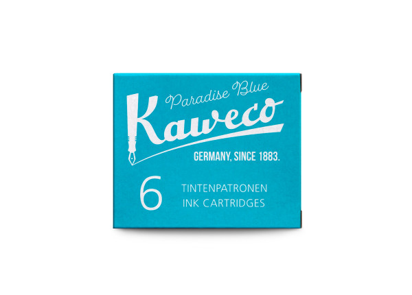 Kaweco ink cartridges paradise blue