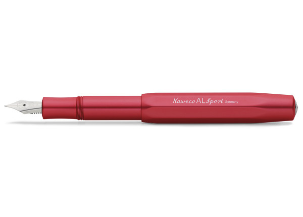 Kaweco AL Sport fountain pen deep red with steel nib