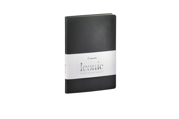 Hahnemühle ICONIC A5 notebook genuine leather black