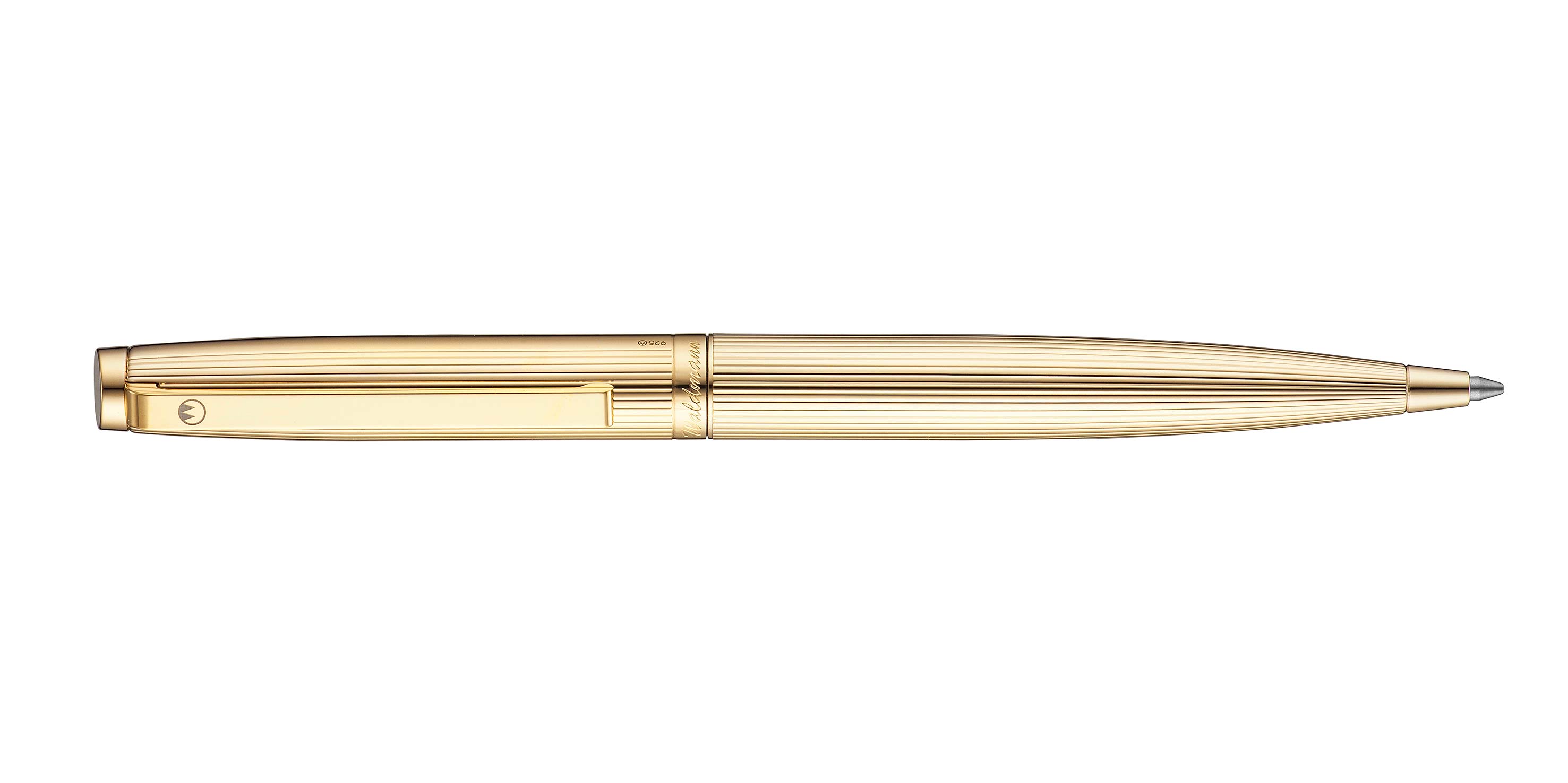 gold ball pen