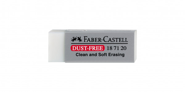Faber-Castell Dust-Free Radierer Weiß