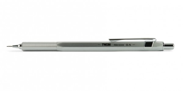 TWSBI Precision Druckbleistift Silber 0,5 mm