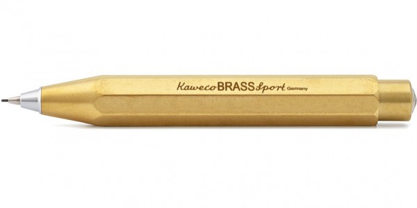 Kaweco BRASS Sport push pencil 0.7 mm
