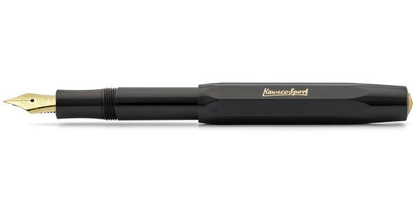 Kaweco CLASSIC Sport Füllhalter Schwarz EF