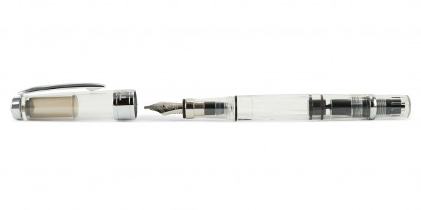 TWSBI Diamond 580 piston fountain pen open