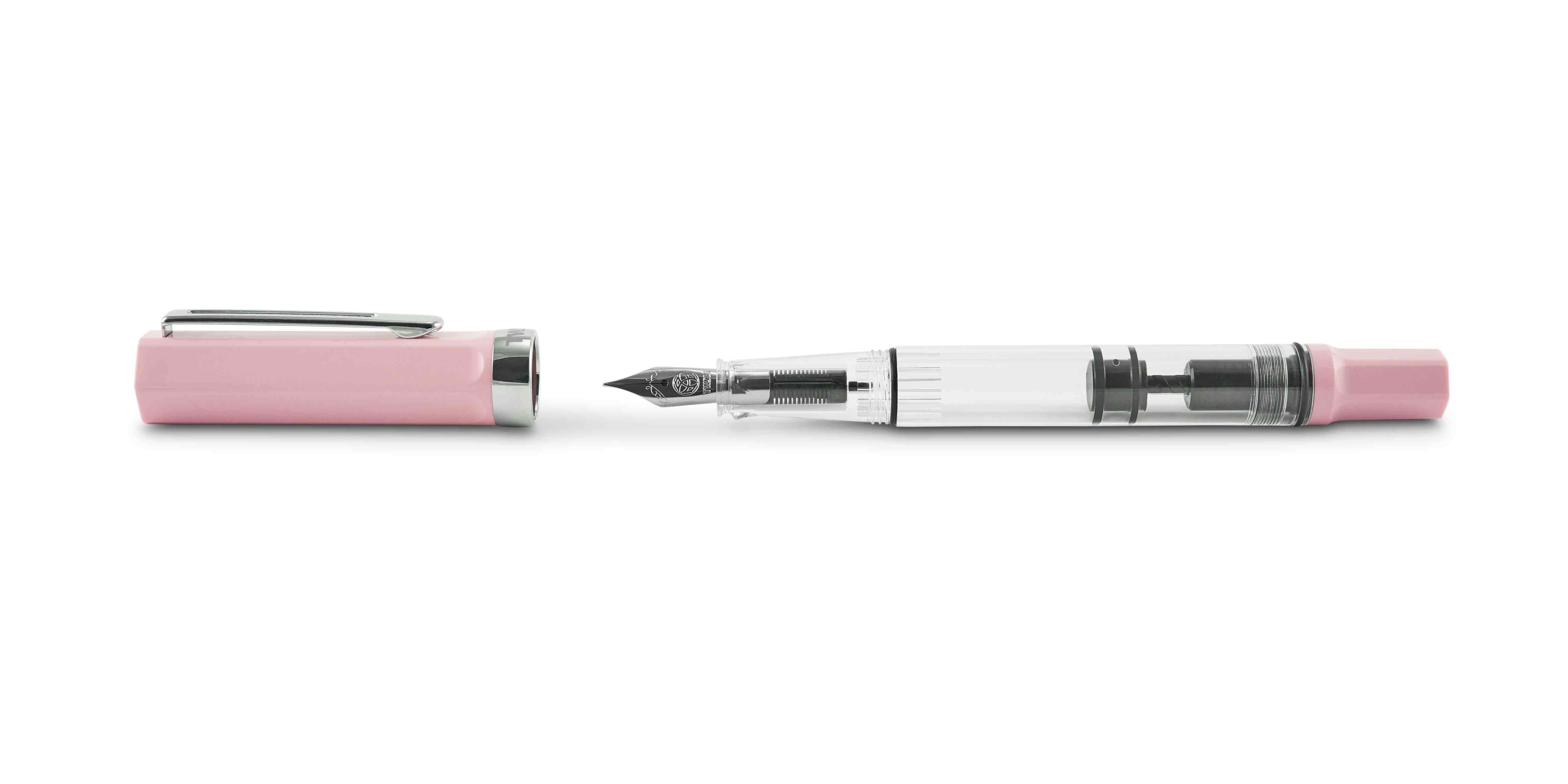 TWSBI ECO Edition Pink /Clear Piston Fountain Pen