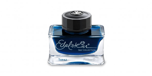 Pelikan Edelstein ink flacon Topaz blue